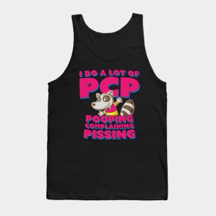 Pooping Complaining Pissing Tank Top